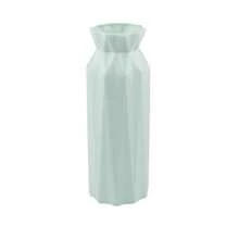 Modern Nordic Style Origami Art Flower Pot, Creative Cylindrical Vase, Suitable For Home Decoration, Wedding, Engagement, Birthday Party, Plastic, Bouquet Vase Photography Props And Creative Flower Art Perfect Choice, Vase Container Simple Geometric Flower Pot Decoration Living Room