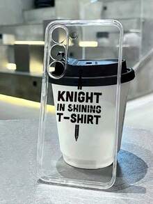 Letter Graffiti Minimalist Design Phone Case Compatible With IPhone & Galaxy & , Redmi Series - Multicolor - View 6