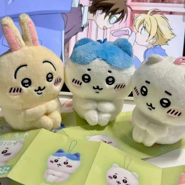 Hachiware autentico, confezione cieca Usagi Doll, raffinato e carino, cordino elastico, adatto per la collezione, come decorazione, decorazione per borse, regalo, ottimo regalo