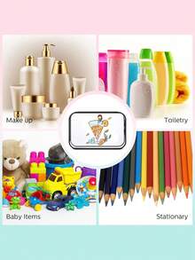 3 Styles Summer Letter Pattern Multifunctional Transparent Waterproof Pvc Bag, Travel Cosmetic Bag, Travel Toiletry Trousers, Toiletry Travel Bag, Themed Beach Bag, Suitable For Men And Women Hello Summer, Business Travel, Bathroom, Travel Essentials, Cruise Essentials, Women Dress Party, Postman Essentials - Multicolor - View 4