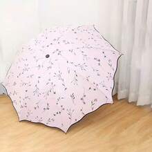 1把四色花卉折叠伞，加厚遮光防紫外线遮阳伞，晴雨两用，夏季降温，适合海滩、旅行、春夏出行，伴娘礼物，房间、卧室装饰，男女皆宜，度假必备，可爱小物，户外用品，花园用品，旅行必备，便携必备，海滩必备，毕业季，毕业典礼，毕业礼物，毕业典礼，祝贺毕业生，毕业典礼代表，毕业派对，户外必备，旅行便携，徒步旅行必备，露营必备，便携工具，夏季必备，夏季便携 - 如圖 - 查看 14