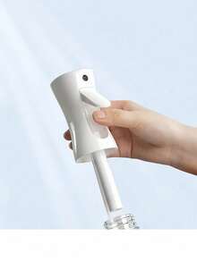 1pc 200ml/300ml/500ml Water Mist Spray Bottle With Fine Mist Sprayer, Refillable Continuous Fine Mist Spray Bottle Suitable For Kitchen, Living Room, Bathroom, Garden - White - View 4