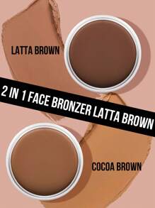 Misslyn Bronceador facial MISSLYN de 2 en 1, bronceador, bronceador facial, bronceador en crema, maquillaje bronceador, bronceador facial en crema, regalo de Navidad, Y2K, Día de Acción de Gracias, fiesta de playa, bronceador mate, bronceador en crema de caramelo, bronceador de larga duración, bronceador de alta pigmentación, bronceador de tonos cálidos, bronceador de larga duración, vegano, libre de crueldad animal