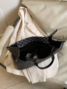 Dedoo Fashionable Printed All-Season Travel & Shopping Tote Bag, Extra Large Handbag - Multicolor - View 8