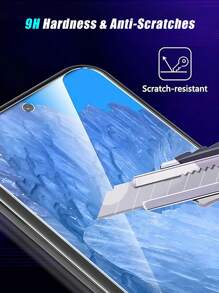 3 confezioni di pellicole protettive in vetro temperato, durezza 9H ultra-chiare, facile installazione, compatibili con custodie protettive, anti-impronte, resistenti ai graffi, antiurto, impermeabili, adatte per Pixel 3/4/5/6/7/8/9/10/10 Pro/10 Pro XL