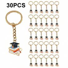 20 Peças Chaveiro/Chaveiro em Formato de Boné de Formatura de Metal, Lema Inspirador, Adequado para Lembrancinhas de Festa de Formatura, Festa de Despedida de Solteira, Decoração de Bolsa, Chaveiro de Telefone/Carro, Dia do Professor, Presentes para Amigos, Colegas de Classe e Colegas de Trabalho - Multicolorido - Visão 17