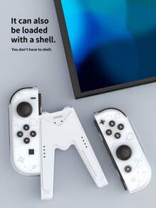 1pc Switch Game Controller Grip Handle, Compatible With Switch OLED Universal Controller Charging Grip, NS Joycon Charging Dock OLED Stand Controller Holder, Gaming Accessories, Control Grip