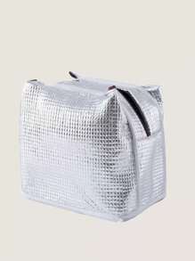 1 Customized Insulated Lunch Bag, Thermal Bento Box Bag, Thick Aluminum Foil Lunch Tote, Cooling Picnic Handbag, Work & Outdoor Portable Lunch Box Bag, Lunch Bag, Work And School Storage Bag, Teacher Storage Bag, Classroom Bag, Classroom Storage Bag, Professional Gift, Mother's Day Gift, Father's Day Gift, Back To School Gift