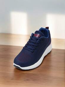 Zapatos para Correr Transpirables de Malla para Mujer, Zapatos de Caminar cómodos a la Moda con Cordones, Zapatos Deportivos Informales para Estudiantes