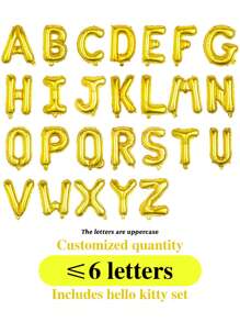 Sanrio Custom Sanrio Pudding Dog Birthday Party Balloon Set, Happy Birthday Background For Kawaii Theme Party, Including Banner, Balloons, Ribbon, Cute Pudding Dog Image Photography Background Banner, Suitable For Birthday Party Decoration