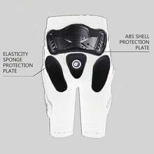 1Pc Motorcycle Armor Pants Hip Protector Motorbike Shorts Riding Moto Armor Pants Motorcycle Riding Pants Cycling Protective Gear Motocross Racing Protection Cycling Accessories - Black - View 6