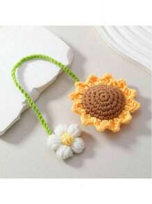 1 set fai-da-te di ornamenti con fiori da appendere all'auto, stile terapeutico versatile per tutte le stagioni, decorazione creativa per l'interno dell'auto, regalo carino, accessorio essenziale per auto da donna