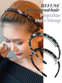 1 Peça Tiara de Cetim, Clipe de Cabelo Envolvido à Mão Adequado para Viagens, Festas, Uso Diário, Lavagem de Rosto, Máscara Facial