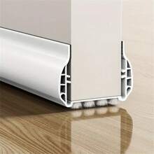 1pc Silent Door Sealing Strip With Brush Windproof Dustproof Insectproof Thickened PVC Door Draft Stopper Bottom Weather Stripping Wall Art Bedroom Decor Decor Stickers Home Decor Living Room Wall Paper Wall Stickers Party Decorations Living Room Decor Bedroom Office Decor Home Decor Items - Multicolor - View 11