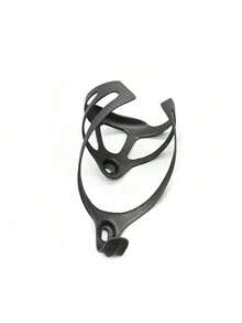 3K Carbon Fiber Bicycle Bottle Cage, Ultra-Light Road/Mountain Bike Riding Water Bottle Rack, Matte Finish - Black - View 9