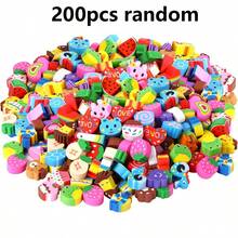 20-200pcs Mini Erasers Fruit Animal Number Cake Heart Designs School Supplies Graduation Gifts Classroom Prizes Birthday - Multicolor - View 8