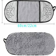 A Universal Chenille Pet Towel For Both Cats And Dogs. This Towel Is Quick-Drying And Plush, Comes With Double Pockets, Has Super Absorbency, Is Made Of Ultra-Fine Fiber, And Is Machine Washable.