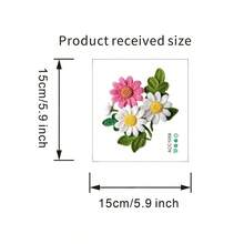 Flowers Switch Wall Sticker,Beautiful Flowers Switch Wall Sticker PVC Removable Waterproof Sticker For Bedroom Bathroom Living Room Home Decoration Stickers,Removable Fresh Plants Flower Switch Stickers Peony Rose Leaf Light Switch Decal Socket Decor Light Switch - Multicolor - View 12