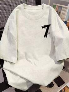 日式女装宽松圆领休闲百搭卡通熊猫印花短袖T恤春夏装背面上衣