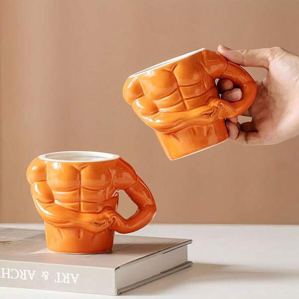 Taza de café especial de 350ML, un regalo de cumpleaños engañoso para niños y niñas, un regalo extraño y práctico para amigos, una escultura de arena