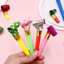 50/70pcs Colorful Noise Maker Toys, Mini Blow Dragon, Party Whistles, Fun & Memorable For Birthday Party, Party Decoration, Party Supplies, Festival Decoration, Festival Supplies, Gifts Summer Wedding Beach Back To School School Supplies Room Decor - Multicolor - View 7