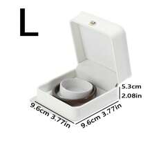 1pc Luxury Crown Jewelry Box, Necklace Bracelet Ring Box, Velvet Jewelry Display Box, Suitable For Wedding, Daily Use, Birthday, Mother's Day Gifts For Women Storage Organizer Travel Essentials Back To School