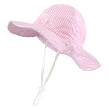 Baby Sun Hat Toddler Sun Protection Bucket Hats For Boys Girls Infant Wide Brim Beach Hat Baby Bucket Hat