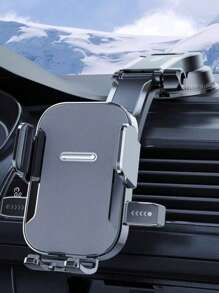 Suporte de telefone para saída de ar de carro, 1 peça, suporte de navegação ajustável com ventosa de trava automática, compatível com iPhone, Android, presente de aniversário, família, amigos para o verão, suporte de telefone para saída de ar, acessórios para carro, suporte de telefone para carro