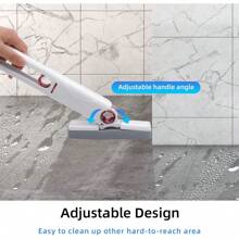 1pc Mini Retractable Dual-Use 360° Rotating Mop, For Household Cleaning Of Home, Living Room, Bedroom, Furniture And Windows, Glass Cleaning, Super Absorbent, Cleaning Supplies, Cleaning Tool, Window Cleaning Tool | Modern Mini Mop | Compact Design, Home Mop (Random Color)