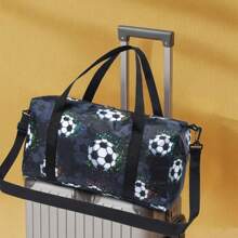 Elegant Travel Bag, Yoga Mat Bag, Gym Bag, Football Series / Sports Style, Suitable For Travel, Daily Carry, Fitness, Snow, Camping, Outdoor Activities Bag For School School Accessories School Stuff