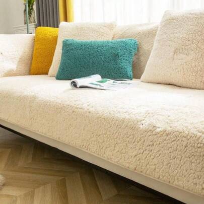 Heikoeco® fluwelen bankbeschermer, antislip, 1, 2, 3, 4-zits, L-vormige bankhoezen, bankdekens voor zitting, ultrazachte bankbeschermer