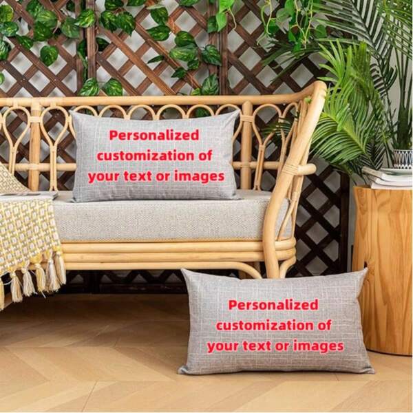 1 Pc Design Pillowcase, Modern Style, Machine Washable, Zipper Closure, Home Decoration Pillowcase, Dining Room, Bedroom