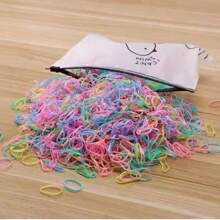 6 pièces Set de Chouchous Spirale, Chouchous Spirale, Accessoire de Cheveux Dégradé Bicolore, Coloré, Combinaison Élastique de Bandes de Caoutchouc pour Cheveux, Chouchous Simples, Style Décontracté. Attaches pour Queue de Cheval, Élastiques à Cheveux, Élastiques à Cheveux, Chouchous