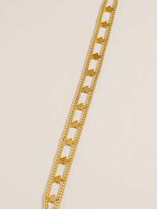 MECYLIFE 1 件时尚不锈钢几何双层星形颈链，适合女士日常佩戴 - 星星頸鍊 - 查看 4