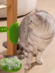 猫硅胶抓板，橡胶桌腿包裹猫玩具，猫抓板玩具，宠物美容刷，脱毛刷按摩手套，柔软舒适，这款猫玩具采用优质硅胶材料制成