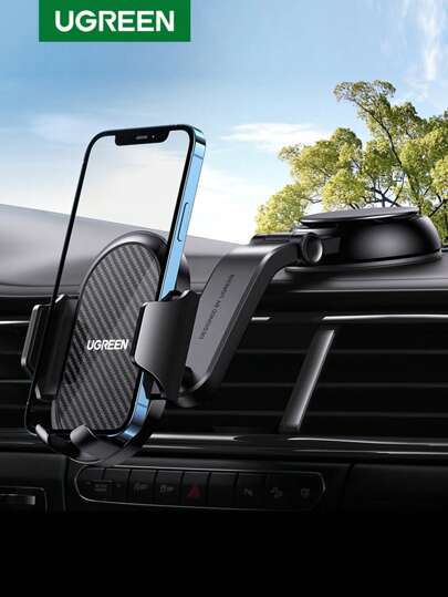 UGREEN UGREEN Windscreen Phone Holder Waterfall Holder Compatible With IPhone 16/15/14/13 Plus Pro Max Compatible With SAMSUNG S24 Ultra