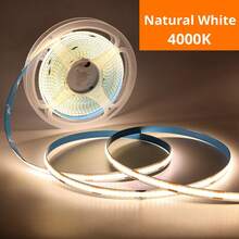 1pc COB LED Strip Light USB 5V Led Strip Light With Touch Sensor Control Dimmer Warm Light/ White Light/ Natural Light DIY Lamp Tape 1M-5M Linear Lightings For Bedroom, Closet, Study, Corridor, Staircase, Kitchens, Hallway DIY Shaped Lights