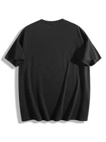 1pc Customized Spring/Summer Men's T-Shirt, Made Of 180gsm Pure Cotton, Personalized With Photo/Pattern/Selfie/Family/Pet/Couple/Internet Popular Image, Father's Day Gift, Dad's Gift, Customized Photo, Holiday Gift, Anniversary Gift, Party T-Shirt, Meaningful Commemorative Gift, Clothing For Him, Surprise Gift, Men's Top, Gift For Boyfriend, Gift For Husband, Valentine's Day Gift, Wedding Gift. Stylish, Fashion, Hipster, Casual, Capsule Wardrobe, Men Basic/Street Style. Ideal Gifts For Him, Boyfriend, Family, Friends For Birthdays, For Vacation/Holiday, For School/Competition, For Sports/Climbing 180gsm Pure Cotton