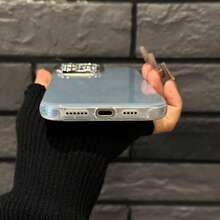 A Stylish Phone Case. Does Not Include A Lanyard Or Stand. Cute Feather Phone Case [Daily Anti-Drop], Shockproof Soft TPU Soft And Hard Bumper Cover Feather Gift For Family, Friends, Kids, Birthday, Spring Holiday, Boyfriends, Girlfriends, Valentine's Day, Suitable For Apple XS/16/15/14/13/12/11 - 銀色 - 查看 4