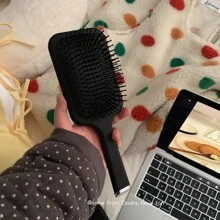 Hochwertige Entwirrungskämme mit benutzerdefinierten Logo, Foto, Textdesign, gepolsterte Bürste entworfen für Frauen, geeignet für Zuhause, Schule, Büro, perfekt als Geschenk für Frauen an Feiertagen, geeignet für alle Haartypen - antistatisch mit ergonomischem Griff, essential für professionelle Haarpflege.