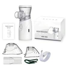 High-Quality Portable Micro-Mist Ultrasonic Humidifier, Handheld, USB Rechargeable, 2-Speed Adjustment, Suitable For Adults And Children - White - View 2