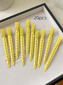 20/10 szt. spinek do włosów na klipsy, do stylizacji niewidocznych grzywek i koron dla kobiet (nadaje się do makijażu osobistego, salonów fryzjerskich, studiów fotograficznych) Spinki do włosów, klamry do włosów, artykuły szkolne