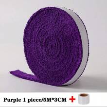 1pc High Quality Large Roll Badminton Racket Grip Tape, Shock Absorbing, Non-Slip, Sweat Absorbent, Also Suitable For Tennis, Squash, Pickleball, Table Tennis, Baseball, Field Hockey Rackets And Sports/Work Tools Handles, Vivid Colors, Affordable And Practical, Ideal For Gifts