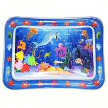 这款儿童充气水上乐园垫，有助于促进儿童的身体和感官发育。寒冷天气可注入40度以下的温水，炎热天气可注入适度凉水。垫子内含色彩鲜艳的水下场景和漂浮玩具，是户外亲子互动的理想之选。也是送给男孩女孩的完美礼物。 - 彩色 - 查看 15