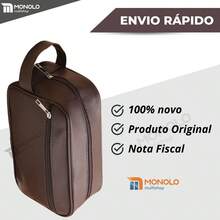 MONOLO Men's Travel Toiletry Bag With Premium Handle