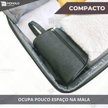 MONOLO Men's Travel Toiletry Bag With Premium Handle