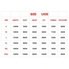 LADYINGBAY Steel Mecha Full Body Printed Jumpsuit, Yoga Fitness Suit, Halloween Costume, Christmas Party Performance Costume Halloween Costumes And Christmas Performance Outfits - Bạc - Xem 7