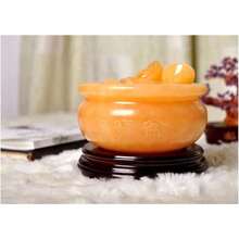 Cornucopia Ornament Lucky Topaz Ingot Home Decoration Home Office Gathering Wealth Living Room Entrance Opening Gif - 1 - View 4