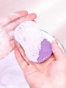 1 peça/2 peças/4 peças Mini Escova de Limpeza Facial para os Dedos, Massageador de Silicone Macio para Remoção de Maquiagem e Lavagem do Rosto, Limpeza de Poros do Nariz e Remoção de Cravos, Escova de Limpeza Profunda Manual para Homens e Mulheres