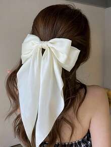 12个随机颜色蝴蝶结发夹，时尚女孩发饰，女士丝带蝴蝶结发夹，丝带蝴蝶结发卡，蝴蝶结派对发夹，发夹，学习用品